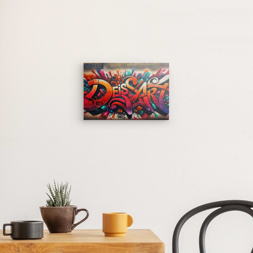 Urban Artistry - Bold Graffiti Canvas Print