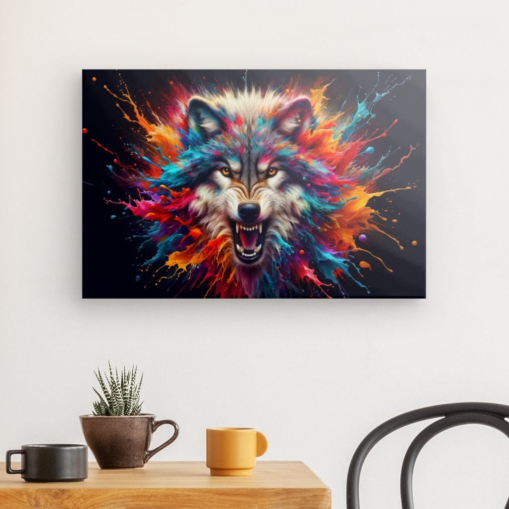 Spectral Wolf - Living Wild Animal