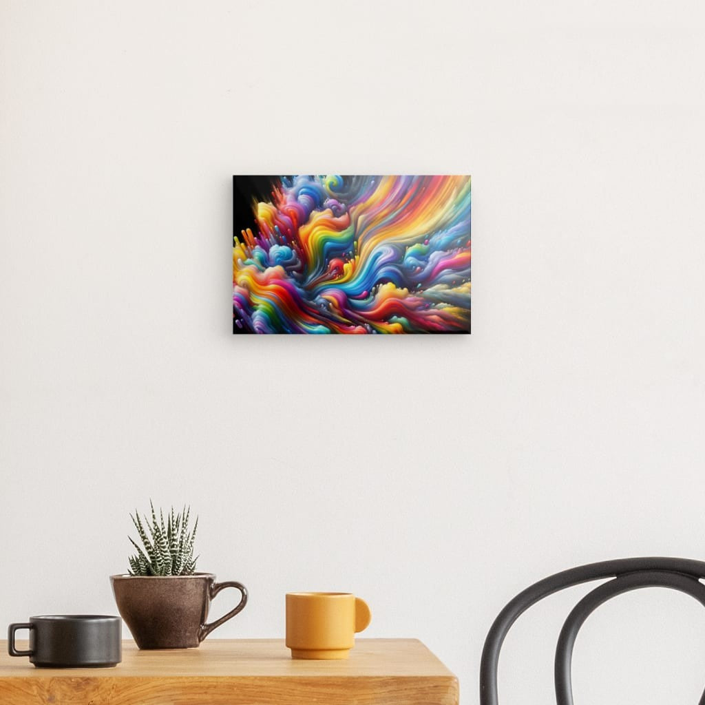 Color Explosion - Vibrant Canvas Artwork