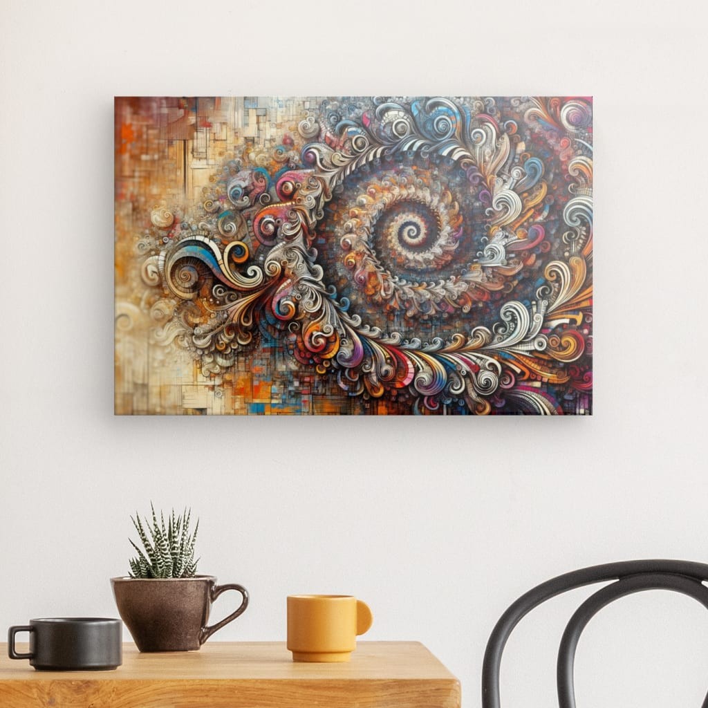 Vortex of Dreams - Abstract Canvas Painting