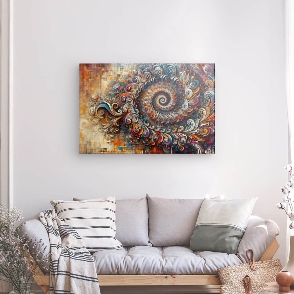 Vortex of Dreams - Abstract Canvas Painting
